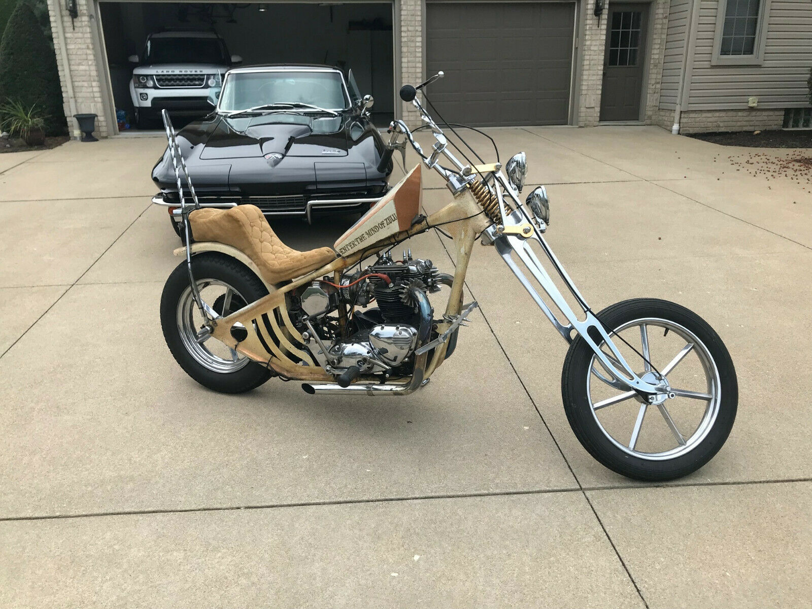 1967 triumph bonneville chopper